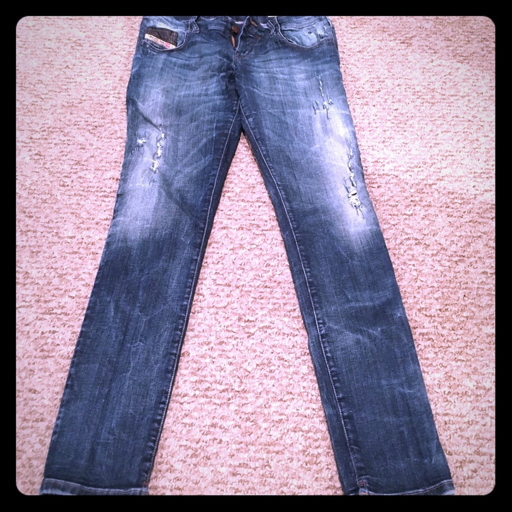 Diesel Grupee super slim skinny low waist